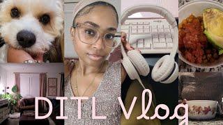 DITL | Come To Work With Me | Remote Nursing Job | Healthy Eating | Cozy Vlog