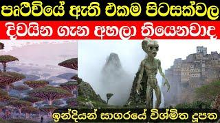 පෘථිවියේ ඇති එකම පිටසක්වල දිවයින | ඉන්දියන් සාගරයේ මෙහෙම දූපතක් අහලා තියෙනවාද