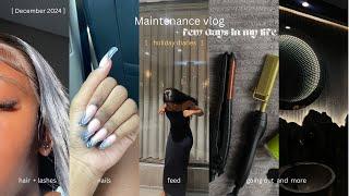 Maintenance vlog + few days in my life [hair,nails,feed,going out & more] | South African Youtuber