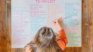 Creating the World's LONGEST To Do List & Trying To Finish It