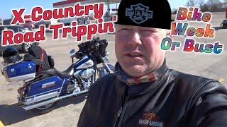 Cross Country Motorcycle Trip Day 2 | Daytona Bike Week 2021 Adventure