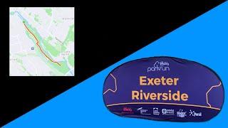 Exeter Riverside parkrun course