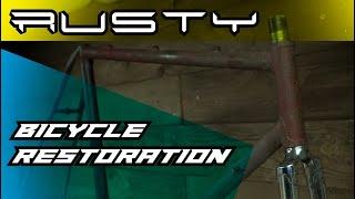 Rusty Bicycle Restoration -Ciocc-