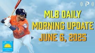Daily Fantasy Baseball News and Notes I First Pitch Podcast 6/6/25
