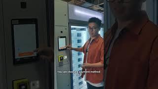 AITUO IOT SMART vending locker customer using