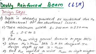 Design of Beam | Doubly Reinforced Beam | RCC | Prashant YT | BE Civil & Diploma Civil | TU,PU,KU |