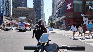 Toronto Scooter Ride | Midtown to Chinatown via Yonge Street & Dundas Street