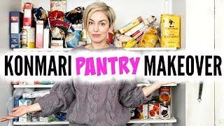 KONMARI METHOD DECLUTTER: Pantry and Kitchen Makeover