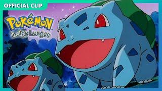 Bulbasaur’s Evolution Song!  | Pokémon: Indigo League | Official Clip