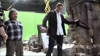 LEE PACE/THRANDUIL - Hobbit BTS (End of Principal Photography)