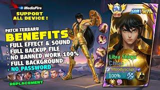 NEW! | Chou Saint Seiya Libra Shiryu Skin Script No Password | Full Effect & Full Sound | MLBB