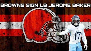 Browns sign LB Jerome Baker