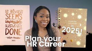 How to build your HR career in 2025 | 5 Steps for Success!