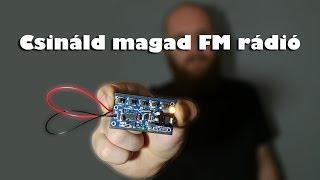 Csináld magad FM rádió | Stereo FM radio KIT◆ Eszközteszt