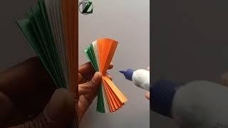 Republic Day Craft Idea #shorts #papercraft #shortsvideo