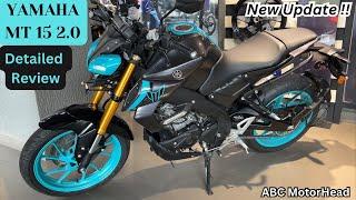 Yamaha MT-15 Dual ABS TCS Detailed Review | 6 New Changes On Road Price Mileage Features