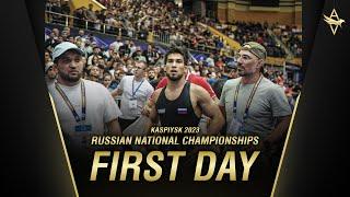 First day of the Russian national championships 2023 | WRESTLING