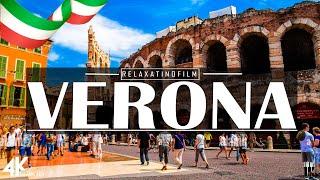 Beautiful Verona 4K • Relaxing Italian Music, Instrumental Romantic • Video 4K UltraHD