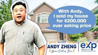 Jimmy sold home for $200,000 over asking price with Andy Zheng Home Selling Team