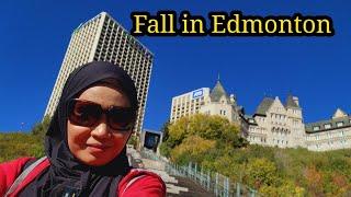 Terbiasa Sendiri Dimana Pun Tinggal Akan Tetep Senang.Jalan ke Kota ,Musim Gugur di Edmonton.