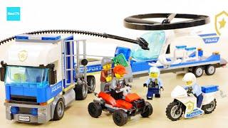 LEGO City Police Helicopter Transport  60244  Speed Build & Review