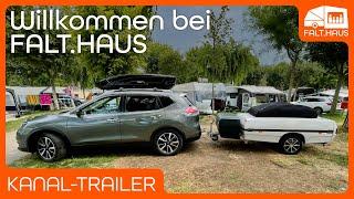 Willkommen bei FALT.HAUS - Camping mit Faltcaravan / Zeltanhänger