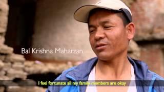 Nepal Earthquake: Bal Maharzan's Story | World Vision