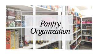 PANTRY ORGANIZATION / ORGANIZE WITH ME 2020