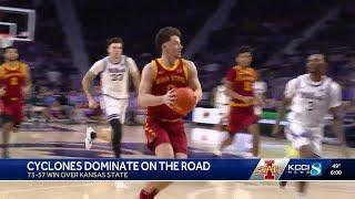 Jones scores 24 to lead No. 10 Iowa State past Kansas State 73-57