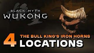 Black Myth: Wukong - All The Bull King's Iron Horn Locations (Weapon & Armour Crafting Material)