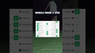 Quiniela Progol 2285 #futbol#progol #apuestas