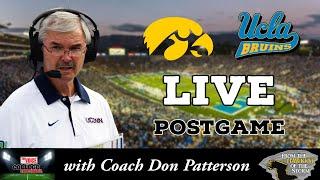 IOWA - UCLA POSTGAME with Coach Don Patterson / Iowa Football / Iowa Hawkeyes Postgame