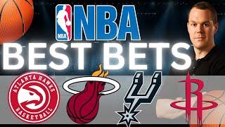 NBA Predictions Today | Hawks vs Heat | Spurs vs Rockets | Wednesday NBA Picks For 2/26/25