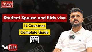 Student Spouse Visa countries | list of countries with student spouse visa