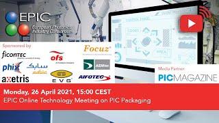 EPIC Online Technology Meeting on PIC Packaging