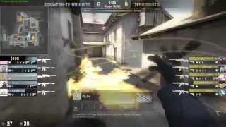 Headshot through smoke with AWP on Inferno