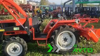 Обзорное видео японского трактора с куном и захватом для снопов "PROGRESS-AVTO" ТУЛА прогресс авто