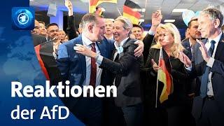 Bundestagswahl: Reaktion von AfD-Kanzlerkandidatin Weidel