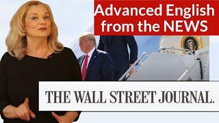 Advanced Words and Expressions from the Wall Street Journal Headlines