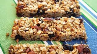 Granola Bars - Easy One Bowl Recipe.