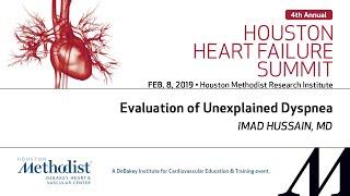 Evaluation of Unexplained Dyspnea (Imad Hussain, MD)