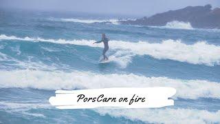 SURF POV A PORS CARN EN LONGBOARD !