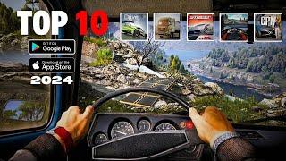 TOP 10 BEST GAMES WITH UNBELIEVABLE DRIVING PHYSICS ON MOBILE 2024-2025