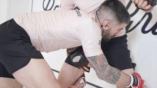 MMA Cage Wrestling | Upper Body Takedowns Against the Fence - Matt Inman