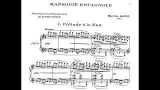 Maurice Ravel - arr. Garban - Rapsodie Espagnole - piano 2 hands (Le Sheet Music Boi guest video)