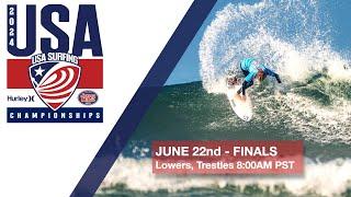 2024 USA Surfing Championships: Lowers, Trestles - Finals