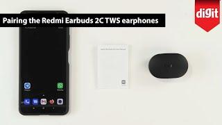 Redmi Earbuds 2C TWS Earbuds How to Pair