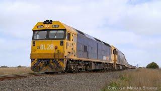 9158 Broad Gauge Pacific National Grain Train  (3/9/2024) - PoathTV Australian Railways