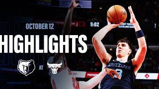 Memphis Grizzlies Highlights vs Chicago Bulls