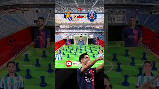 REAL SOCIEDAD vs PSG |UEFA CHAMPIONS LEAGUE HIGHLIGHTS | MARBLE FOOTBALL |03/05/24| #espn #asmr